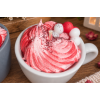 Málnás Pannacotta-desszertgyertya