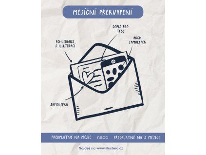 ILLUSTERA CLUB - předplatné na 3 měsíce