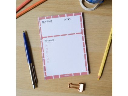 To do list růžový