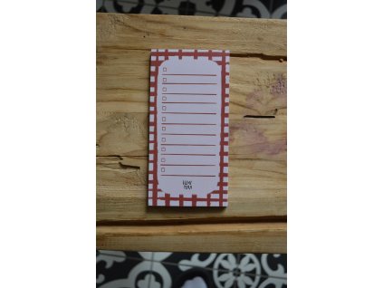 To do list červený