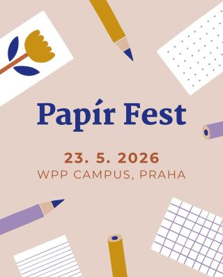 Letos se poprvé uvidíme na Papír Festu @papirfest.cz 🎉 Pro mě je to krásný milník a už teď se moc těším! Tak se přijďte...