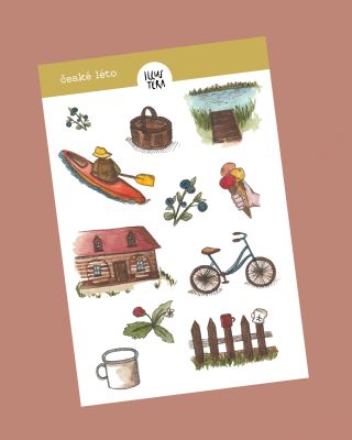 Definice českého léta 🫐 Je tam něco, co byste přidali? A víte, že je tahle ilustrace 6 let stará? Kdo tu je se mnou déle,...