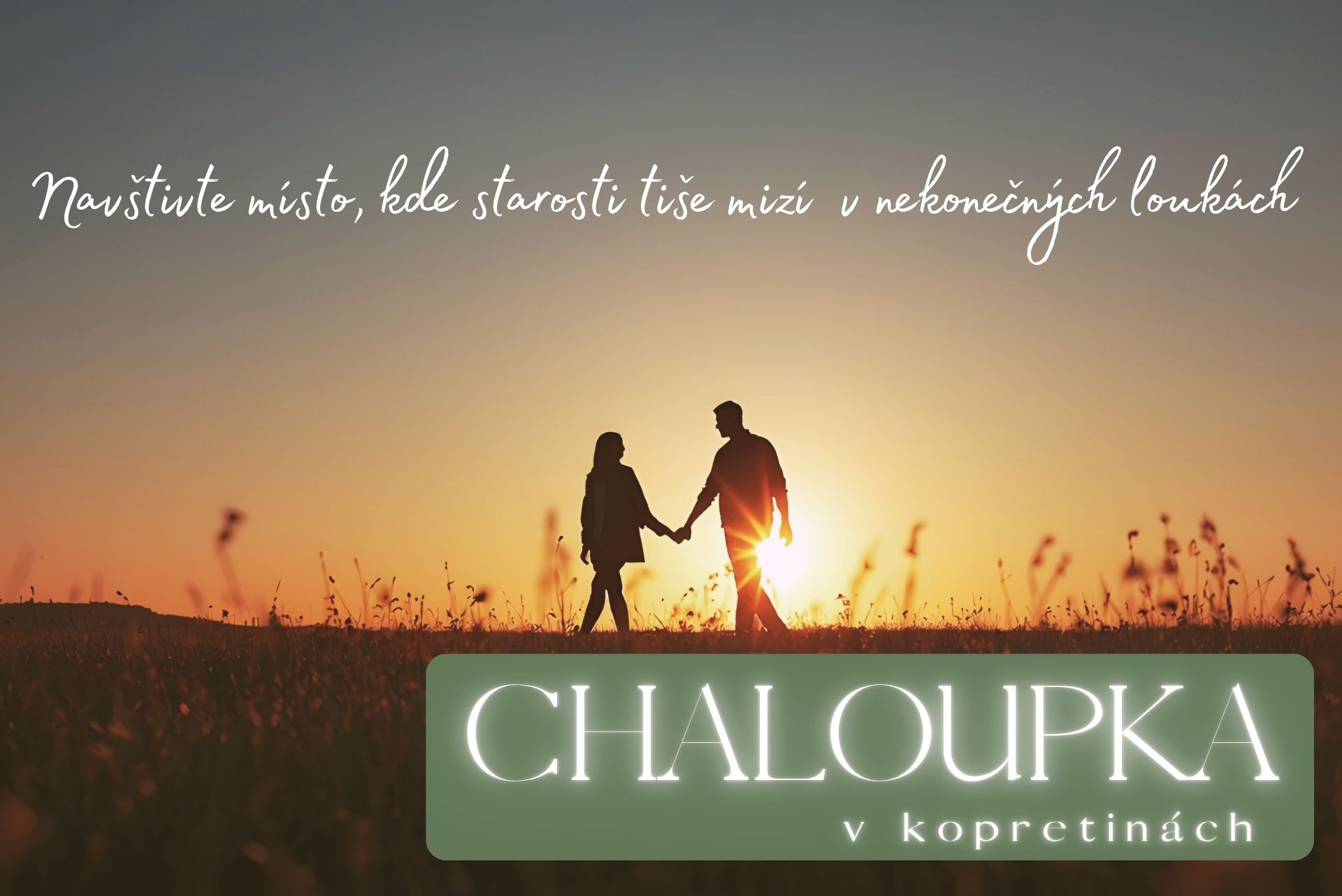 Chaloupka v kopretinách
