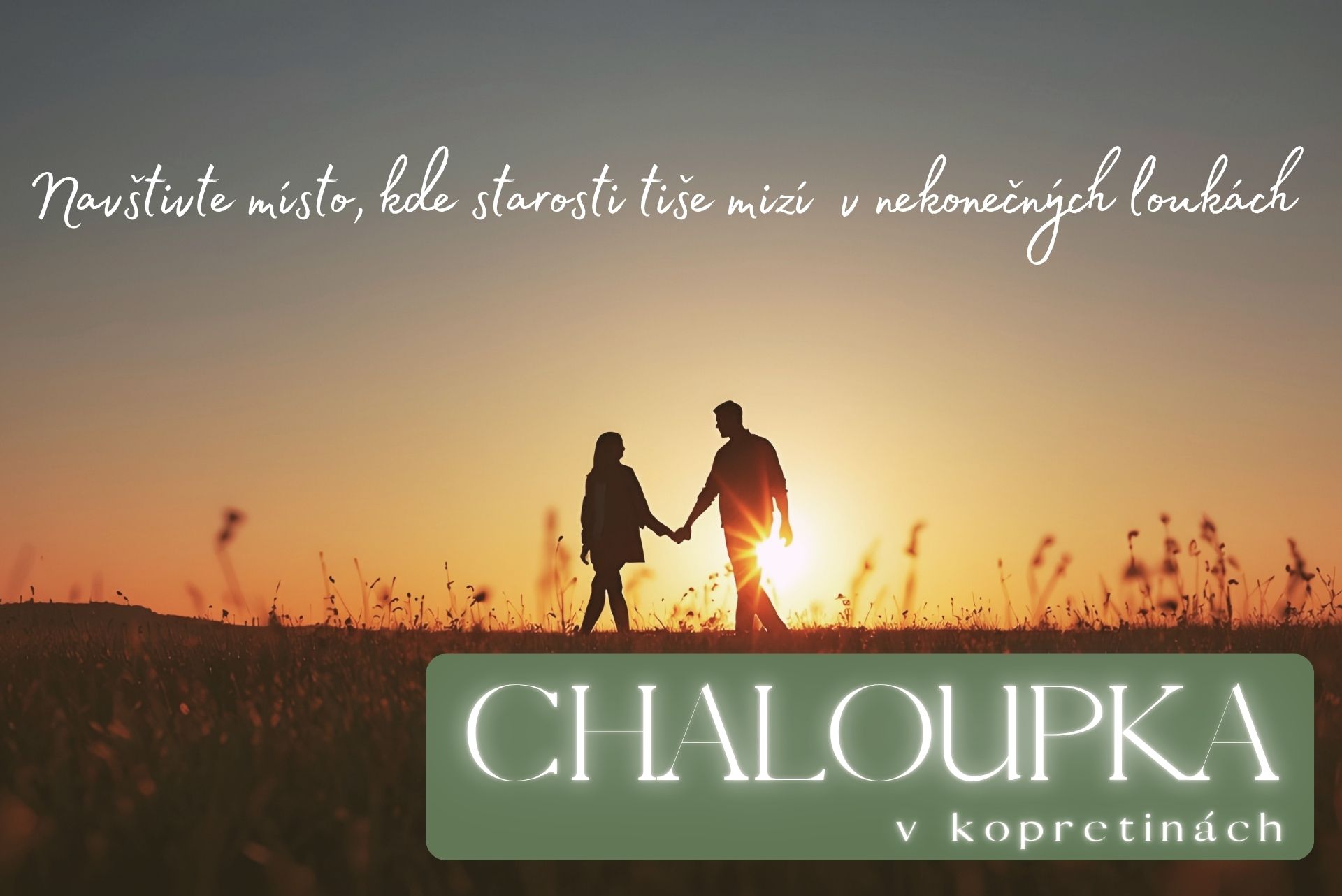 Chaloupka v kopretinách
