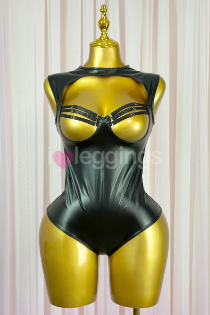 milani gold bodysuit leather 1