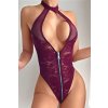 carolina lingerie bodysuit bordo 2