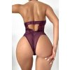 carolina lingerie bodysuit bordo 3
