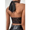summer lace cross top black 3