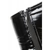 aria wetlook corset black 4