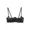 rylee wetlook podprsenka black 3