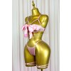 diana gold lingerie set pink 3