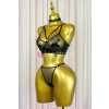 raya gold lingerie set black 3