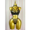 raya gold lingerie set black 1