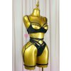 amary gold lingerie set diamond black 2