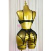 brynn gold lingerie set black 4