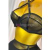 brynn gold lingerie set black 5