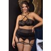 brynn lingerie set black plus size 1