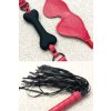 bdsm set black red 5