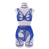 lili lingerie set blue 4