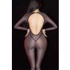 tara nylon bodysuit dark grey 2