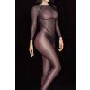 tara nylon bodysuit dark grey 3