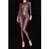 tara nylon bodysuit dark grey 1