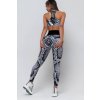 Bona Fide fitness leginy corsage cobra white