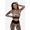 bona fide rashguard crop top cobra beige 1 min