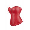 penelope zipp leather corset red 2