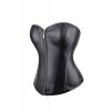 penelope zipp leather corset black 2