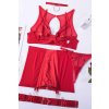 talia lingerie set red 6