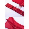 talia lingerie set red 7
