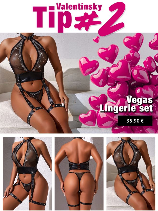 🔥Sexy Valentín 🔥 VEGAS Set spodného prádla https://www.iloveleggings.sk/vegas-diamond-lingerie-set-black/