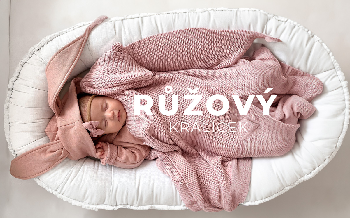 Růžový králíček