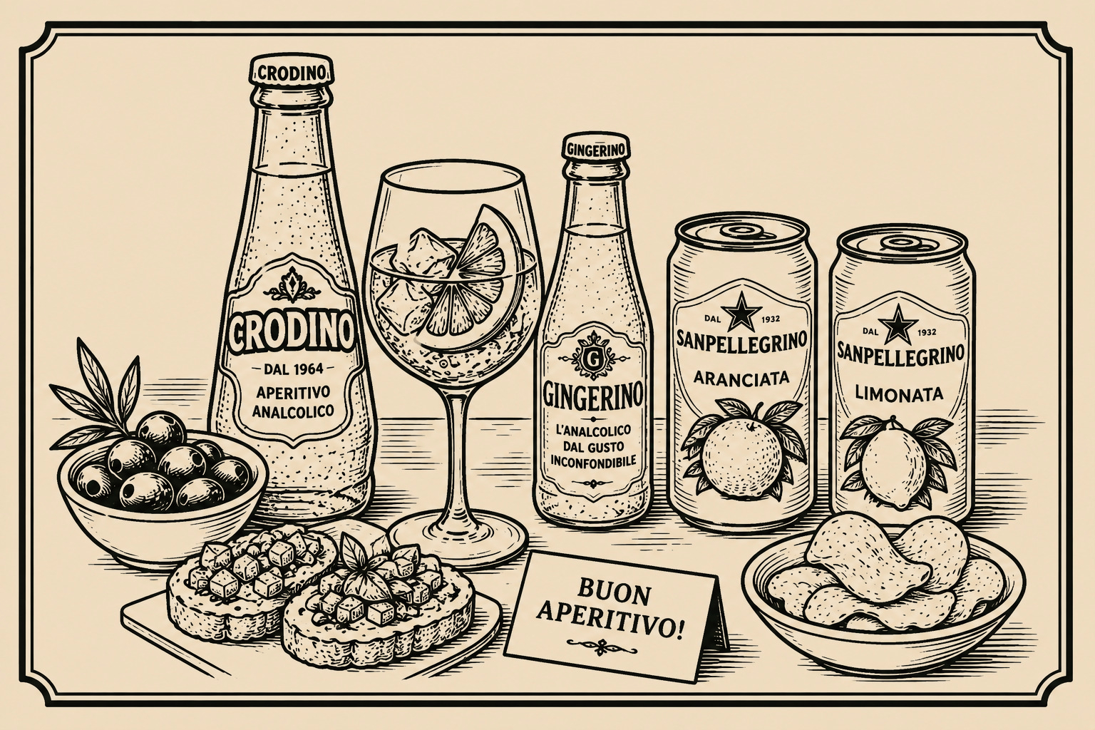 Aperitivo Doma: Crodino, Gingerino A Spol.