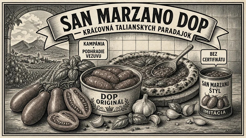 Kráľovná paradajok – San Marzano DOP