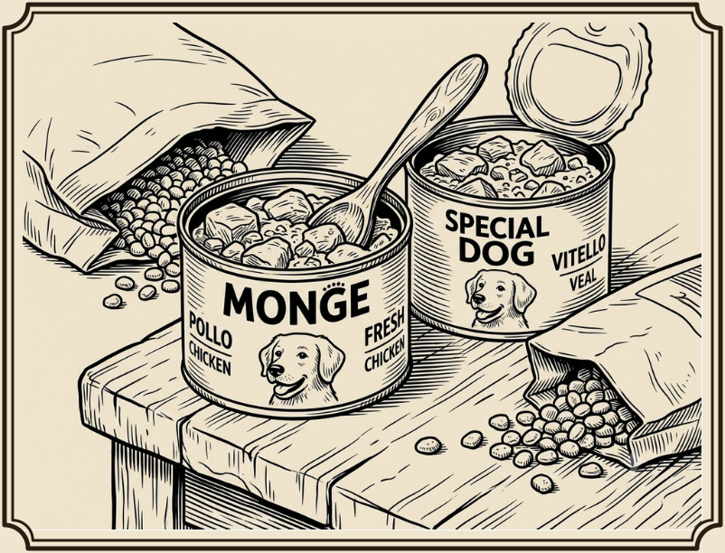 Talianske krmivo pre psov — prečo Monge a Special Dog?