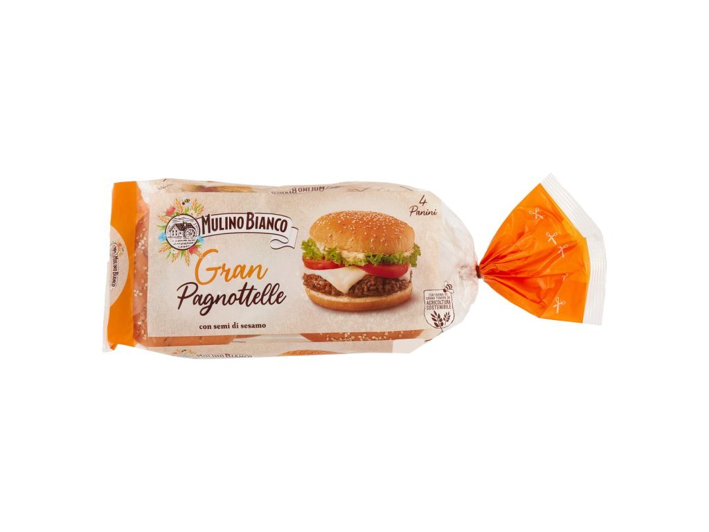 Mulino Bianco GranPagnottelle so sezamom 4x75g