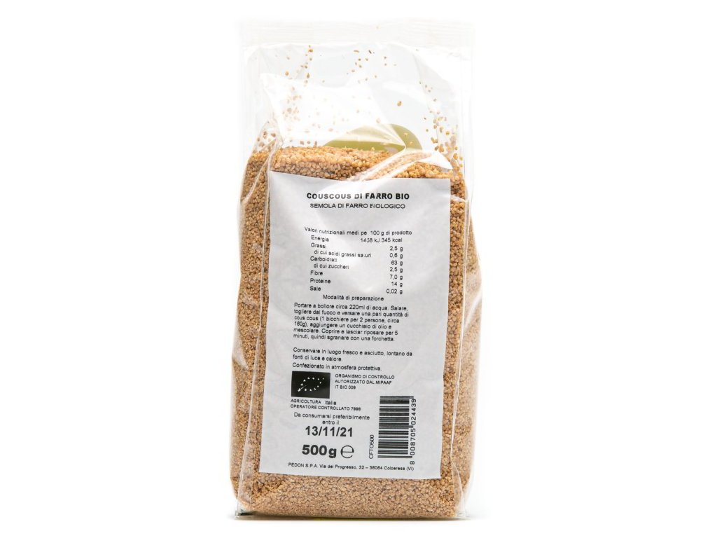 Ibiologici bio špaldový kuskus 500g