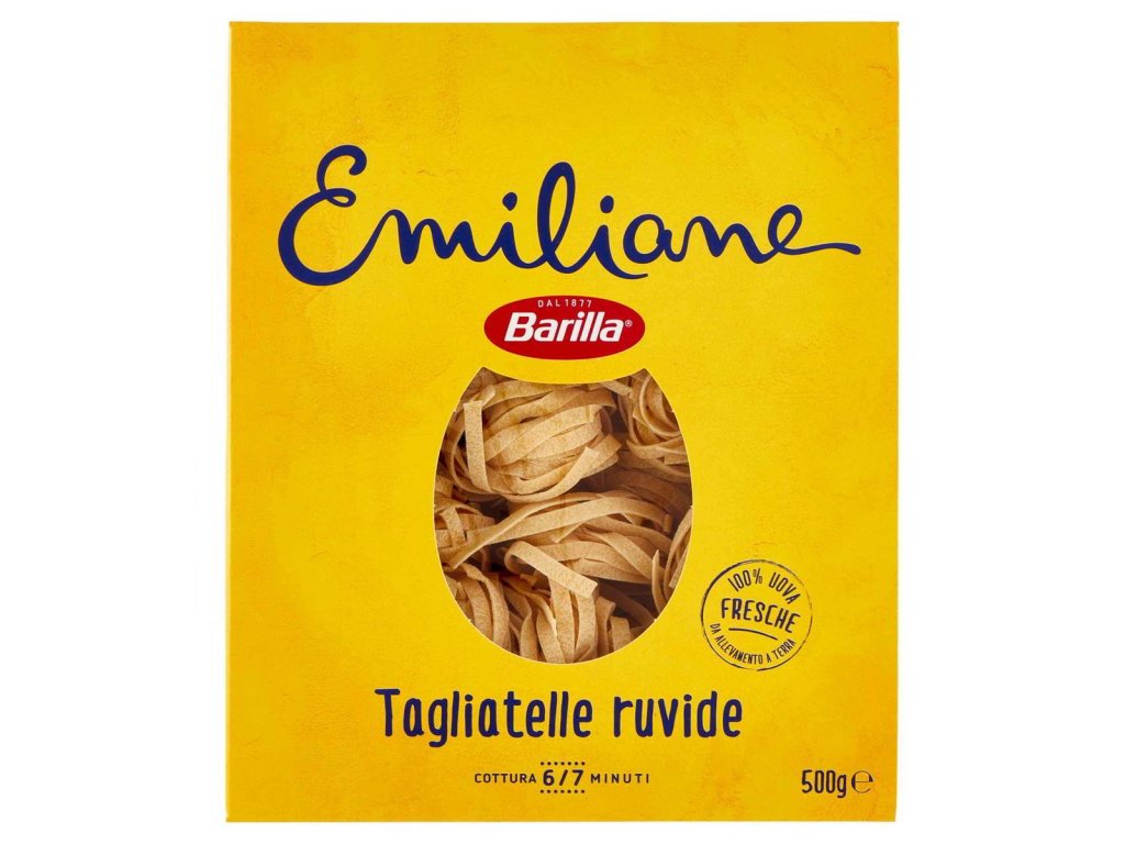 Barilla Bronzom Ťahané Tagliatelle Vaječné - 500gr
