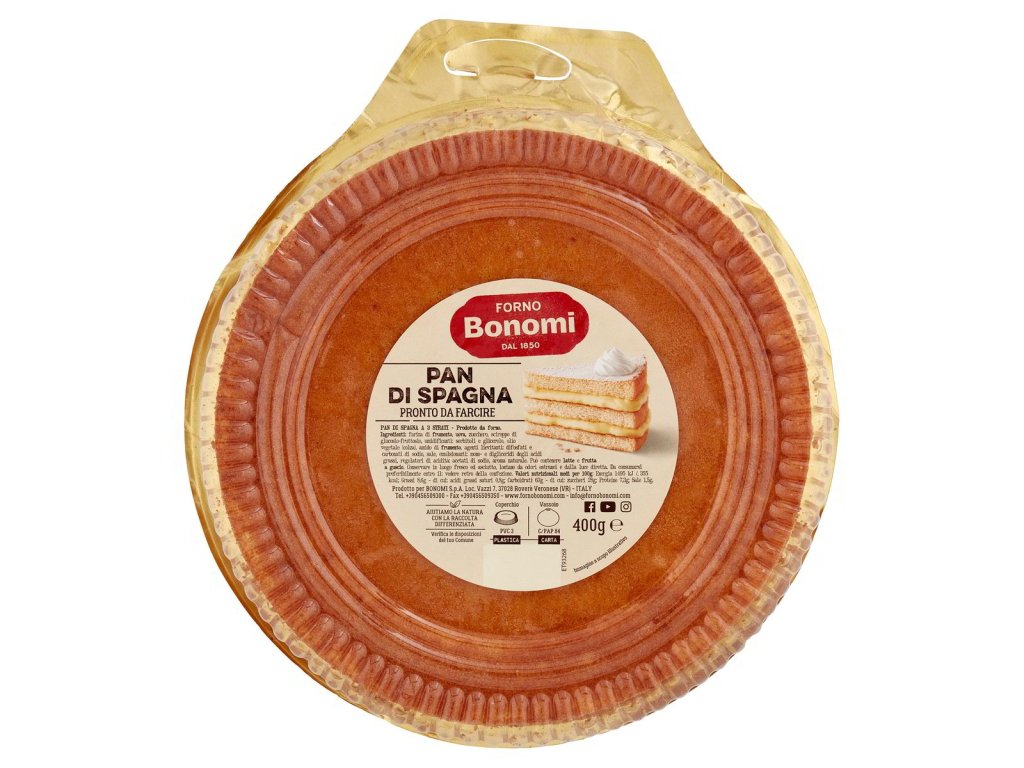 Bonami piškótový koláč 400g