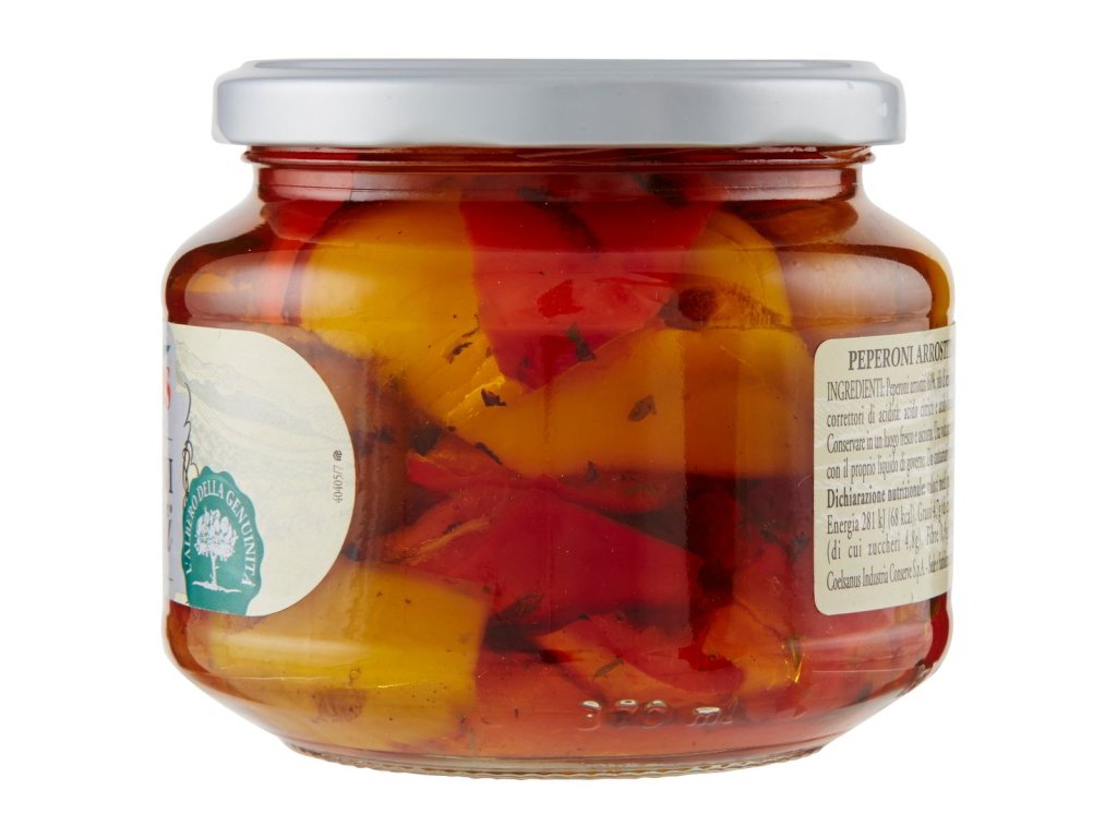 Coelsanus pečené papriky v oleji 330 g