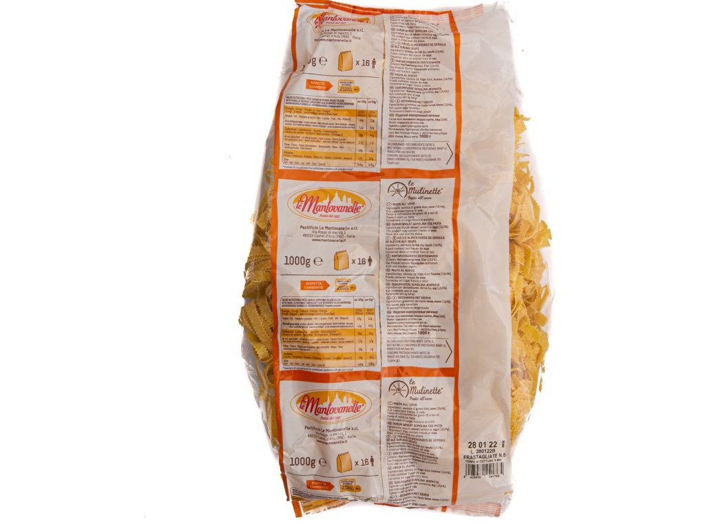 Mantovanelle Frastagliate Vaječné - 1kg
