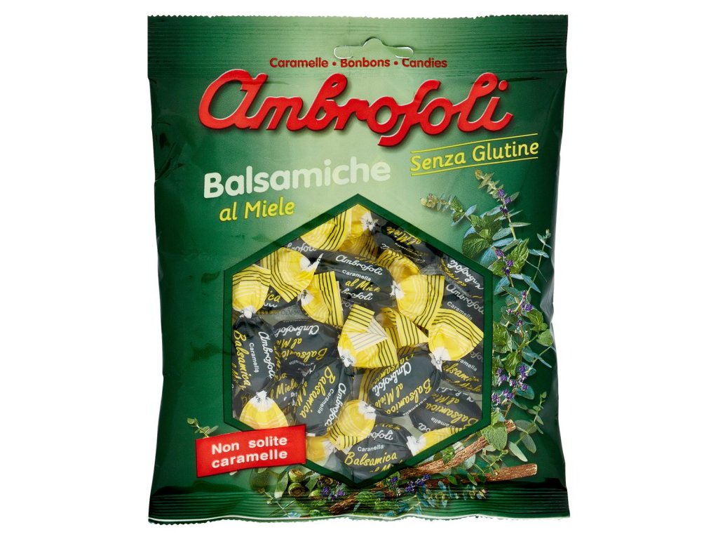 Ambrosoli cukríky mentolové s medom 135g