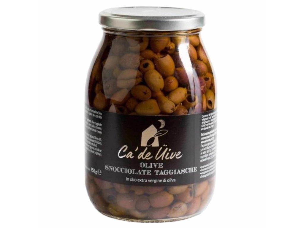 Ca' De Uive Olivy Bez Kôstok Taggiasca - 950gr