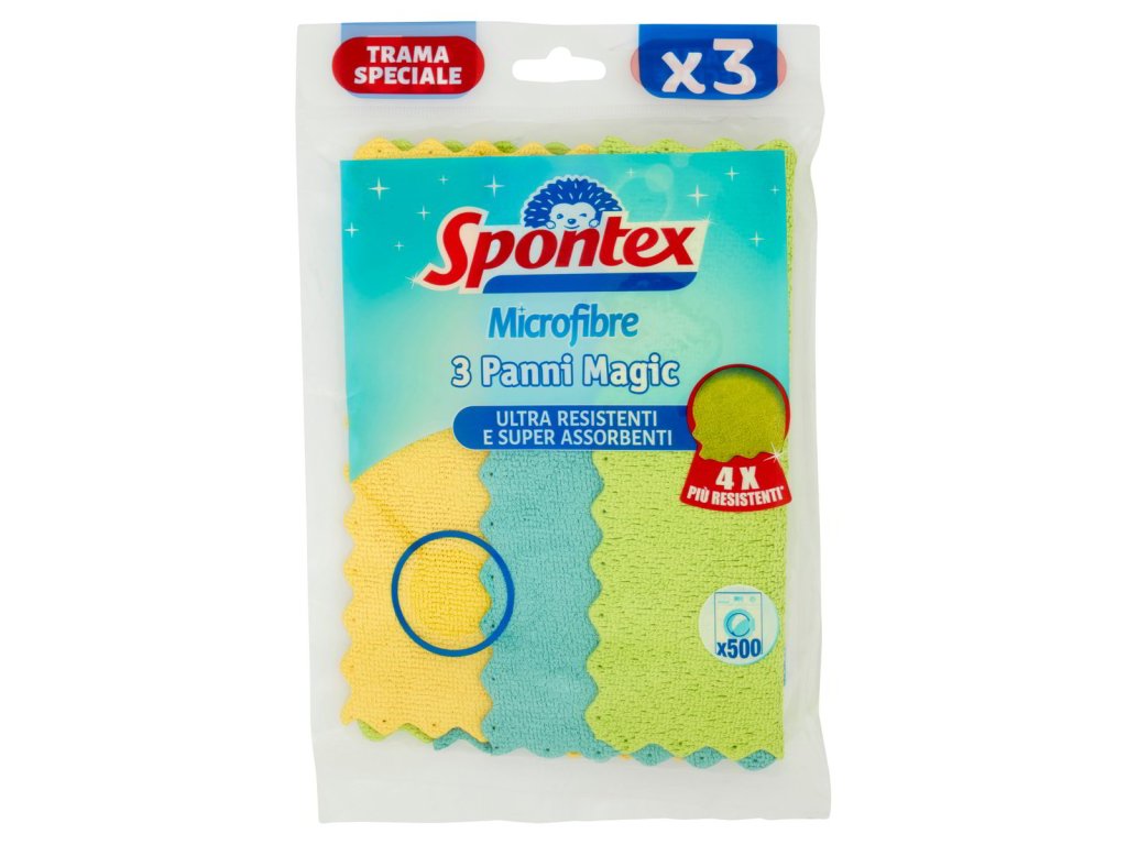 Spontex handričky z mikrovlákna extra savé 3ks