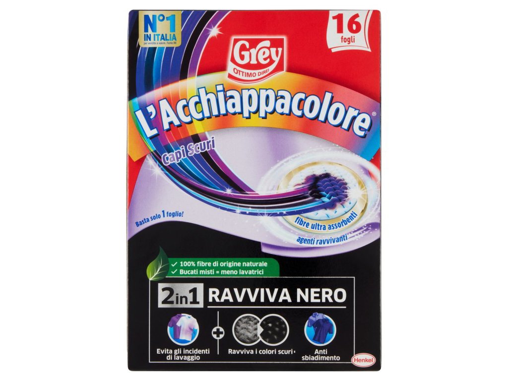 Grey Sivá Splendinero Color Catcher 16 Listov - 16