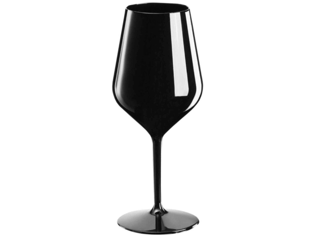 GOLD PLAST CALICE WINE/COCKTAIL NERO CC470X1