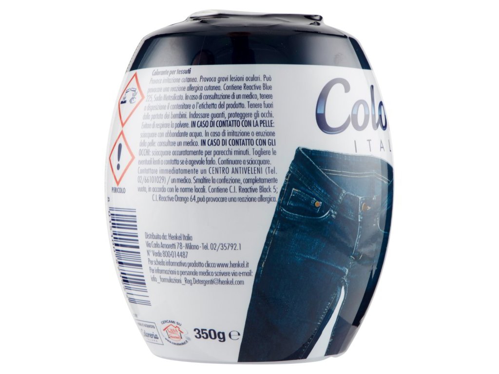 Coloreria modrá farba na jeansy 350 g