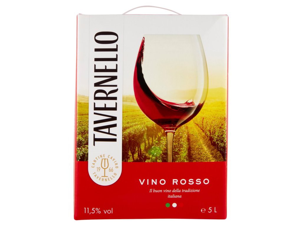 Tavernello Rosso Bag Box 5l